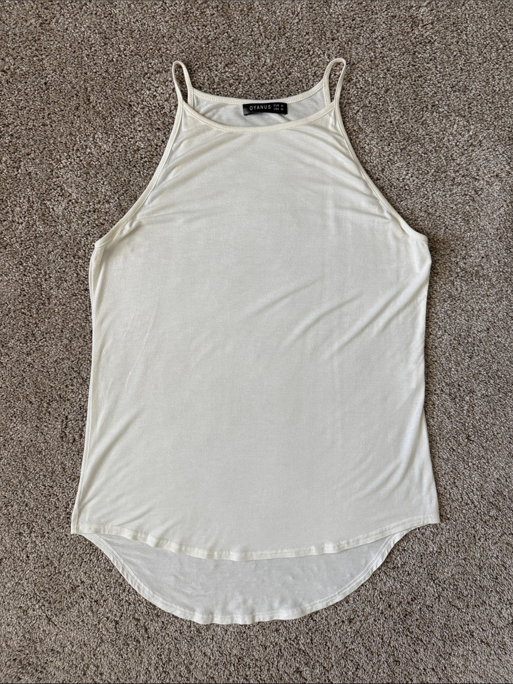 Oyanus Halter Racerback Tank Top